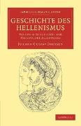Geschichte Des Hellenismus - Volume 1