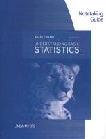 Understanding Basic Statistics Notetaking Guide