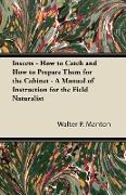 Insects - How to Catch and How to Prepare Them for the Cabinet - A Manual of Instruction for the Field Naturalist