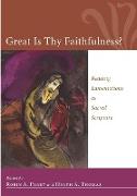 Great Is Thy Faithfulness?