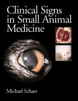 Clinical Signs in Small Animal Medicine