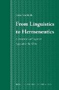 From Linguistics to Hermeneutics: A Functional and Cognitive Approach to Job 12-14