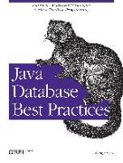 Java Database Best Practices