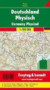 Deutschland physisch, 1:700.000, Poster