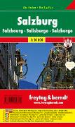 Salzburg, Stadtplan 1:8.800, freytag & berndt