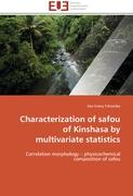 Characterization of safou of Kinshasa by multivariate statistics