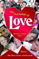 The Psychology of Love [4 Volumes]