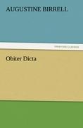 Obiter Dicta