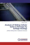Analysis of Sliding Cellular Gates in Barrages by Grillage Analogy