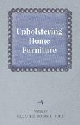 Upholstering Home Furniture