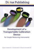 Development of a Transportable Calibration Device