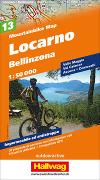 Locarno Bellinzona Nr. 13 Mountainbike-Karte 1:50 000
