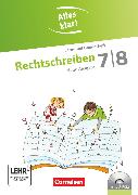 Alles klar!, Deutsch - Sekundarstufe I, 7./8. Schuljahr, Rechtschreiben, Lern- und Übungsheft mit beigelegtem Lösungsheft und CD-ROM