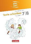 Alles klar!, Deutsch - Sekundarstufe I, 7./8. Schuljahr, Texte schreiben, Lern- und Übungsheft mit beigelegtem Lösungsheft