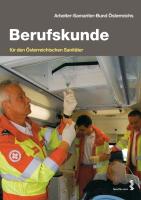 Berufskunde für Sanitäter im österreichischen Rettungsdienst