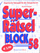 Superrätselblock 58 - 5er Einheit