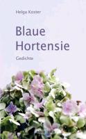 Blaue Hortensie