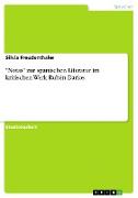 "Notas" zur spanischen Literatur im kritischen Werk Rubén Daríos