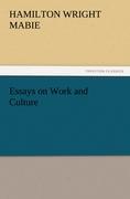 Essays on Work and Culture