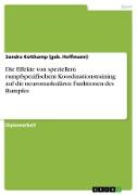 Die Effekte von speziellem rumpfspezifischem Koordinationstraining auf die neuromuskulären Funktionen des Rumpfes