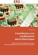 Contribution à la modélisation électrothermique