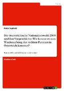 Die österreichische Nationalratswahl 2008 und ihre Vorgeschichte: Wie konnte es zum Wiederaufstieg der rechten Parteien in Österreich kommen?