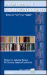 Profesores y profesión docente : entre el "ser" y el "estar"