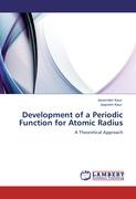 Development of a Periodic Function for Atomic Radius