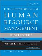 Encyclopedia of Human Resource Management