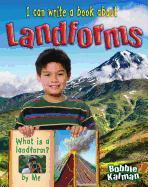 I Can Write a Book about Landforms