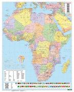 Afrika physisch-politisch, Magnetmarkiertafel