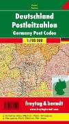Deutschland Postleitzahlen, 1:700.000, Poster