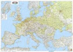 Europa physisch, 1:2,6 Mill., Großformat, Magnetmarkiertafel