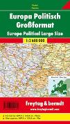 Europa politisch, Wandkarte 1:2.600.000, Markiertafel, freytag & berndt