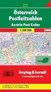 Österreich Postleitzahlen, 1:500.000, Magnetmarkiertafel