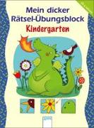 Mein dicker Rätsel-Übungsblock Kindergarten