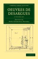 Oeuvres de Desargues 2 Volume Set