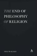 The End of Philosophy of Religion