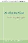 On Value and Values