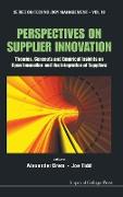 PERSPECTIVES ON SUPPLIER INNOVATION