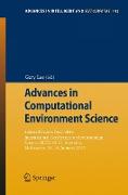 Advances in Computational Environment Science