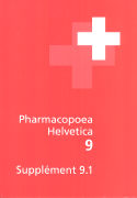 Pharmacopoea Helvetica 9. Supplément 9.1