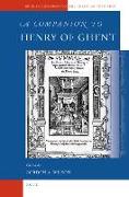 A Companion to Henry of Ghent