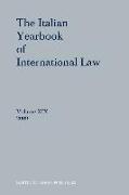 The Italian Yearbook of International Law, Volume 19 (2009)