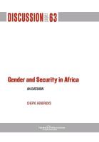 Gender and Security in Africa: An Overview