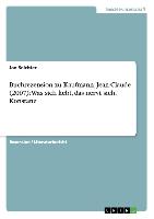 Buchrezension zu Kaufmann, Jean-Claude (2007): Was sich liebt, das nervt sich. Konstanz