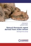 Natural theraputic agent derived from snake venom