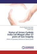 Status of Union Carbide India Ltd Bhopal after 27 years of Gas tragedy