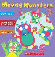 Moody Monsters [With 75+ Stickers and 7 Paper Finger Puppets and Foldout Play Theater]