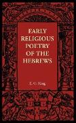 Early Religious Poetry of the Hebrews